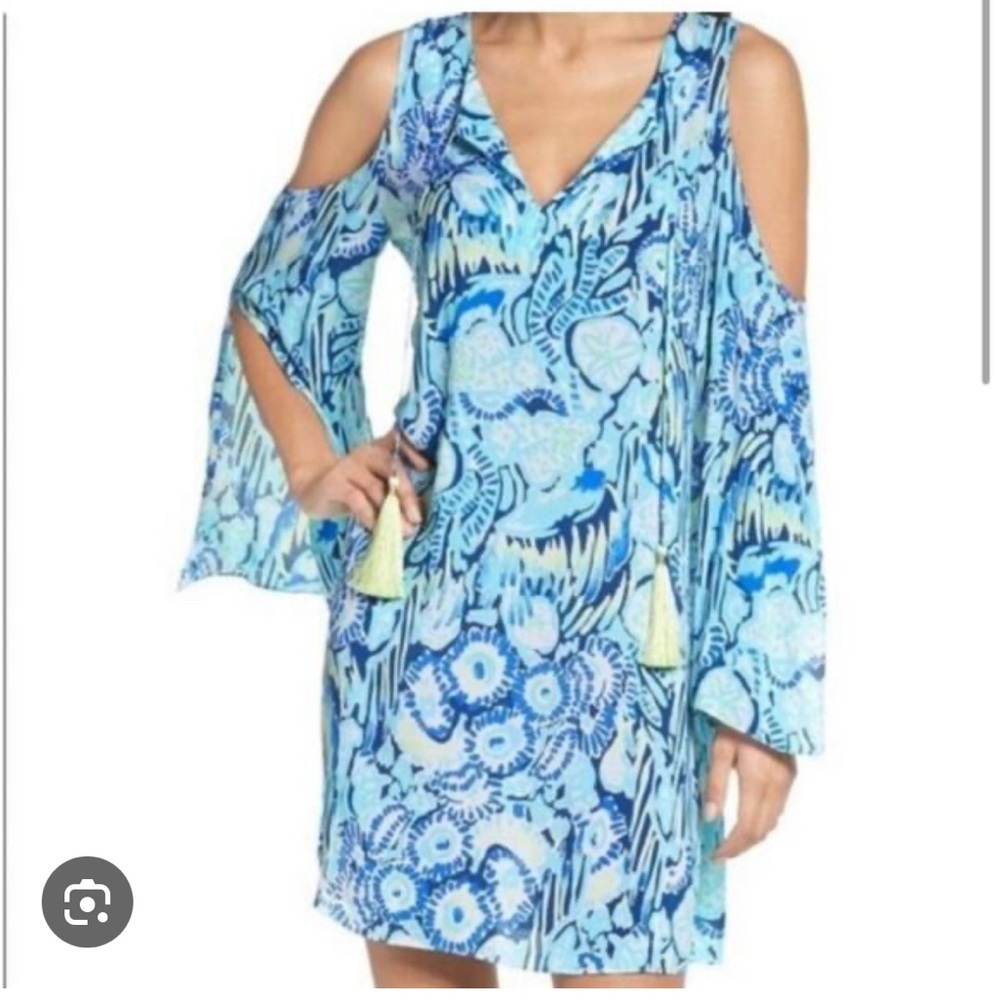 Lilly Pulitzer Benicia Cold Shoulder Dress